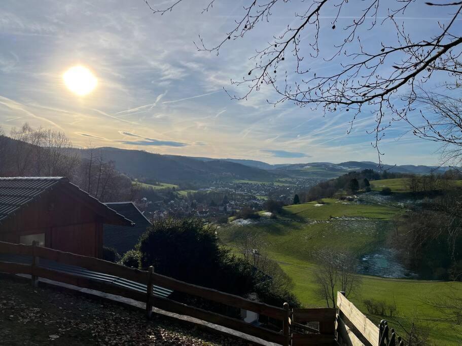 Maisonette Fuer 6P Mit Toller Aussicht Floh-Seligenthal Bagian luar foto