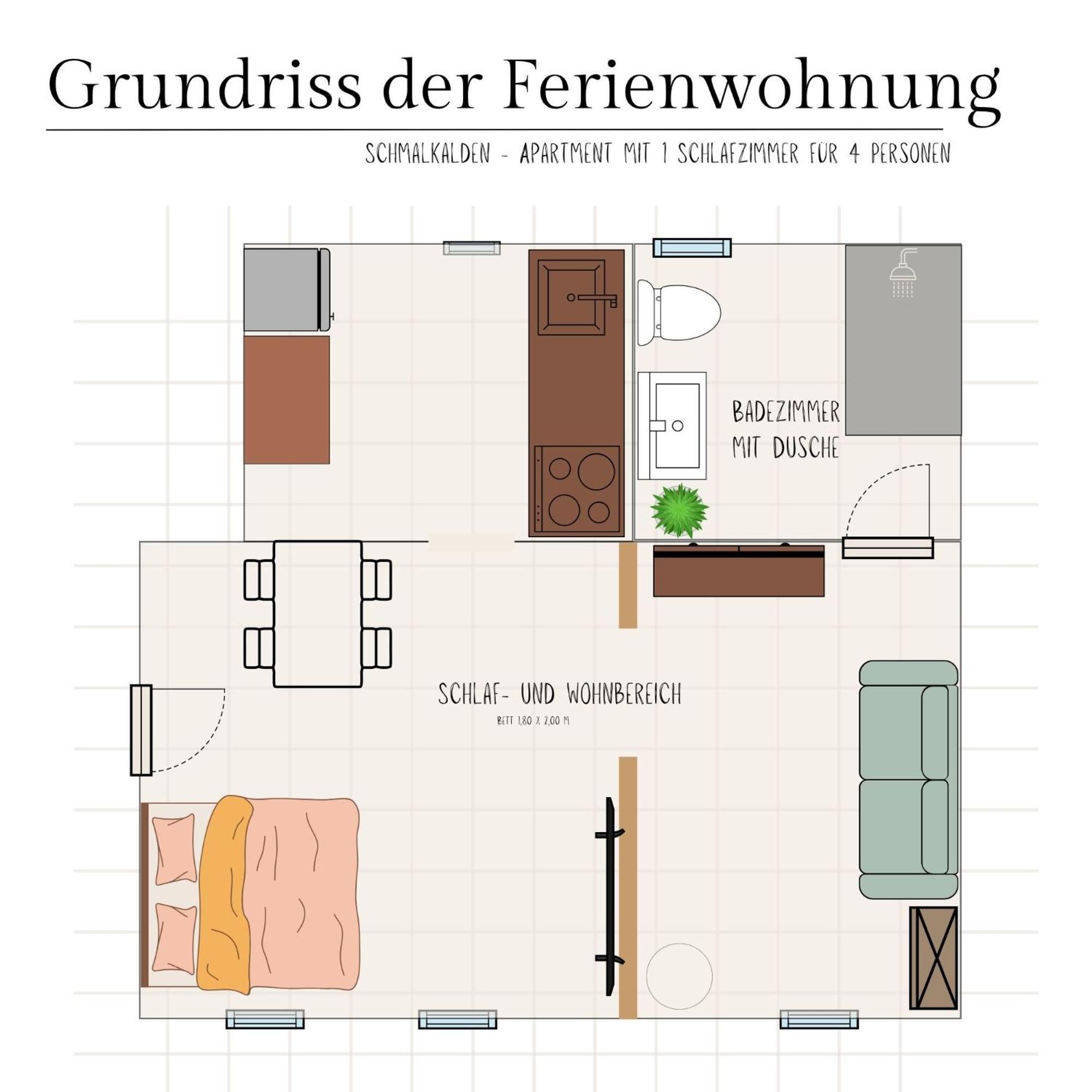 Maisonette Fuer 6P Mit Toller Aussicht Floh-Seligenthal Bagian luar foto